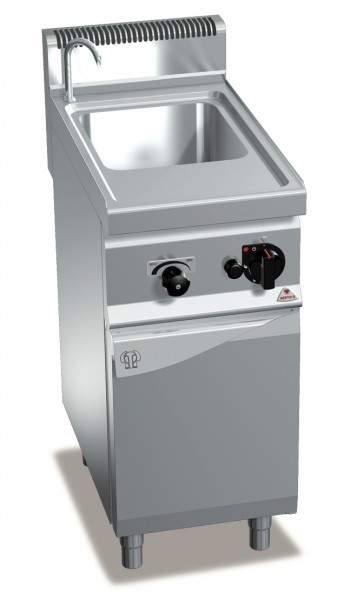 Gas-Nudelkocher 30 Liter Wanne 10kW mit Wasseranschluss