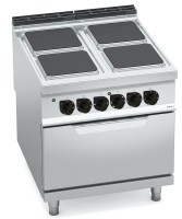 Vorschau: Bertos 4 Platten Elektroherd mit Backofen Leistung 21,5kW der Serie 900er Vorschau: Bertos 4 Platten Elektroherd mit Backofen Leistung 21,5kW der Serie 900er