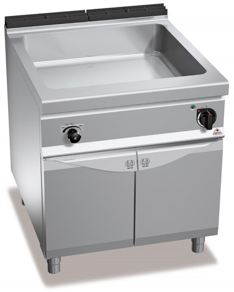 Bertos Gastronomie Wasserbad mit einer GN2-1 Wanne als Standgerät 3kW