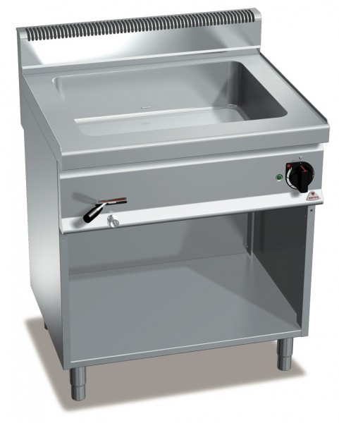 Bertos Gastronomie Wasserbad mit einer GN2/1 Wanne als Standgerät 3kW