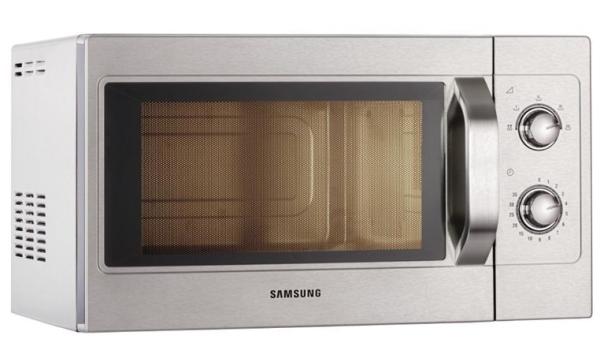 Gastronomie Samsung Mikrowelle 1110W Manuell 26 Liter aus Edelstahl